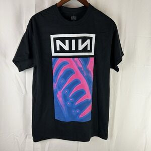 Nine Inch Nails T-Shirt NIN Pretty Hate Machine Neon Official Black New